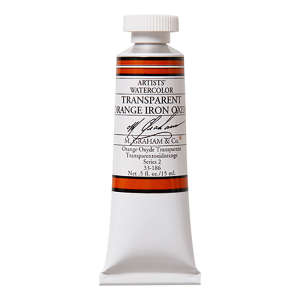 M. Graham Artist Watercolor Transparent Orange Iron Oxide 15ml