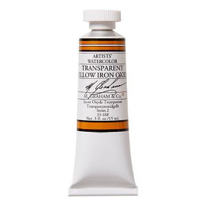 M. Graham Artist Watercolor Transparent Yellow Iron Oxide 15ml