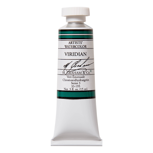 M. Graham Artist Watercolor Viridian 15ml