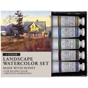 M. Graham Artist Watercolor Landscape 5 Color Set