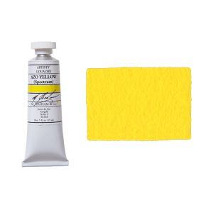 M. Graham Artists Gouache 15ml Azo Yellow