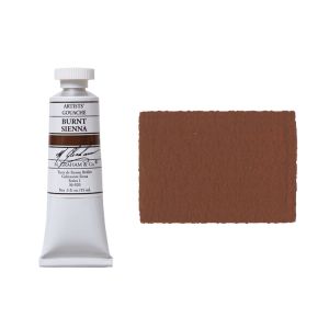 M. Graham Artists Gouache 15ml Burnt Sienna