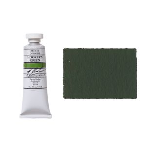 M. Graham Artists Gouache 15ml Hookers Green