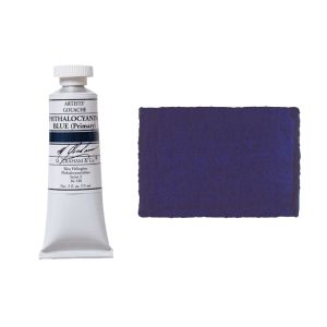M. Graham Artists Gouache 15ml Phthalo Blue