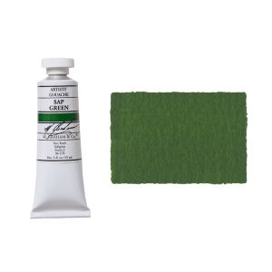 M. Graham Artists Gouache 15ml Sap Green