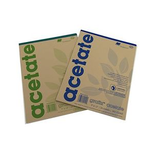 Grafix Acetate Pad .005 Clear 19x24