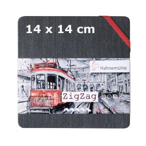 Hahnemuhle Zig Zag Watercolor Journal 5.51x5.51 18 Panels