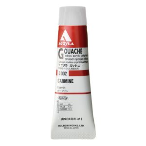 Holbein Acrylic Gouache 20ml Carmine