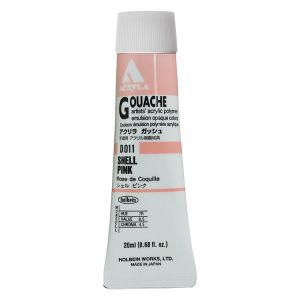 Holbein Acrylic Gouache 20ml Shell Pink