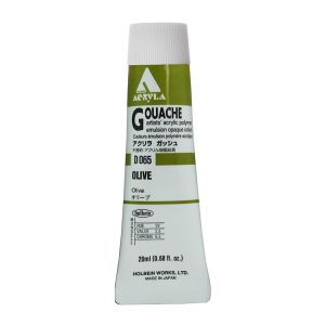 Holbein Acrylic Gouache 20ml Olive
