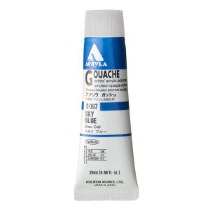 Holbein Acrylic Gouache 20ml Sky Blue