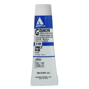 Holbein Acrylic Gouache 20ml Smalt Blue