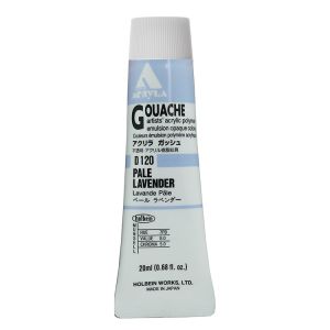 Holbein Acrylic Gouache 20ml Pale Lavender