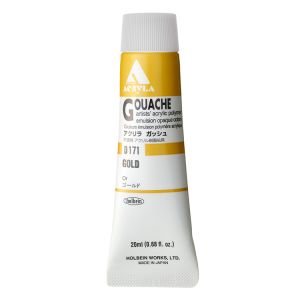 Holbein Acrylic Gouache 20ml Gold