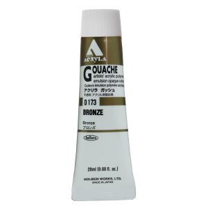 Holbein Acrylic Gouache 20ml Bronze