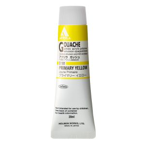 Holbein Acrylic Gouache 20ml Primary Yellow