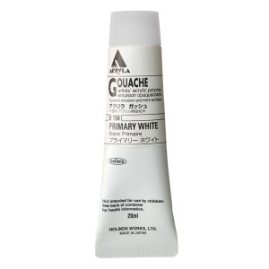 Holbein Acrylic Gouache 20ml Primary White