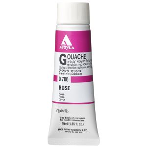 Holbein Acrylic Gouache 40ml Rose