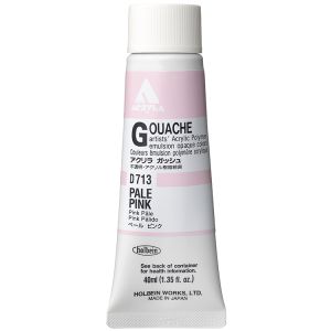 Holbein Acrylic Gouache 40ml Pale Pink