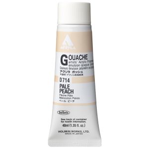 Holbein Acrylic Gouache 40ml Pale Peach