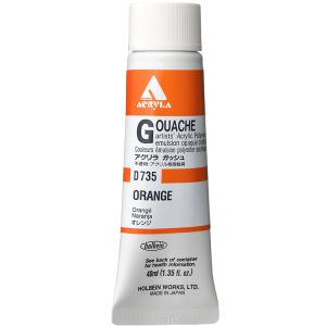 Holbein Acrylic Gouache 40ml Orange