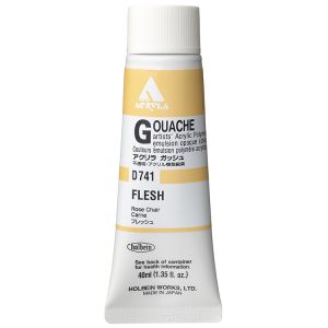 Holbein Acrylic Gouache 40ml Light Apricot
