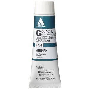 Holbein Acrylic Gouache 40ml Viridian