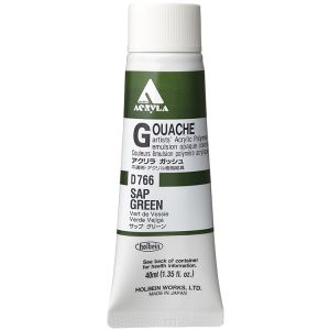 Holbein Acrylic Gouache 40ml Sap Green
