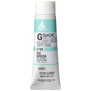 Holbein Acrylic Gouache 40ml Ice Green
