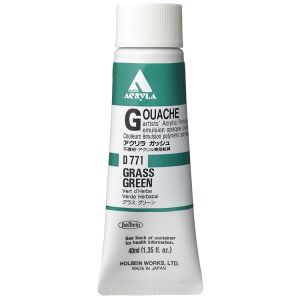 Holbein Acrylic Gouache 40ml Grass Green