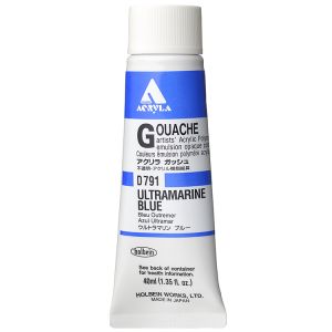 Holbein Acrylic Gouache 40ml Ultramarine Blue