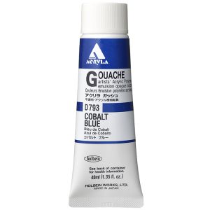 Holbein Acrylic Gouache 40ml Cobalt Blue