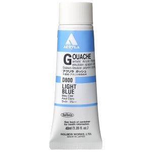 Holbein Acrylic Gouache 40ml Light Blue