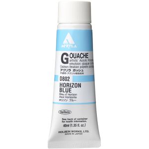 Holbein Acrylic Gouache 40ml Horizon Blue