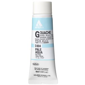 Holbein Acrylic Gouache 40ml Pale Aqua