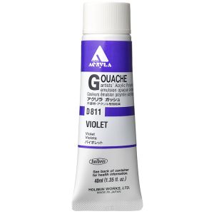 Holbein Acrylic Gouache 40ml Violet
