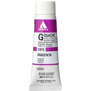 Holbein Acrylic Gouache 40ml Magenta