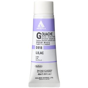Holbein Acrylic Gouache 40ml Lilac