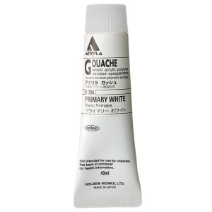 Holbein Acrylic Gouache 40ml Primary White