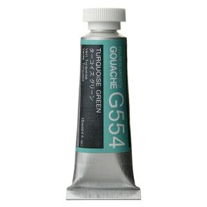 Holbein Artists Gouache 15ml Turquoise Green