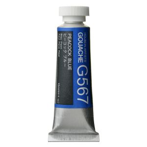 Holbein Artists Gouache 15ml Peacock Blue