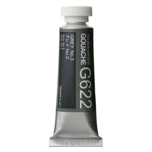 Holbein Artists Gouache 15ml Grey  3