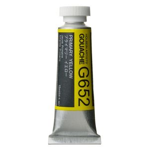 Holbein Artists Gouache 15ml Primary Yellow