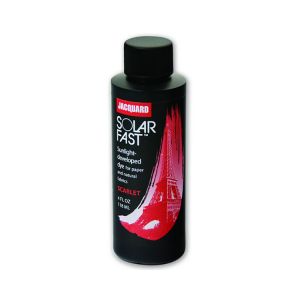 Jacquard Solarfast Dye 4oz Scarlet