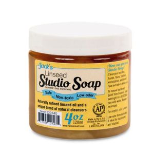 Jacks Linseed Studio Soap 4oz