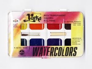 Richeson Semi Moist Watercolors 8 Color Set