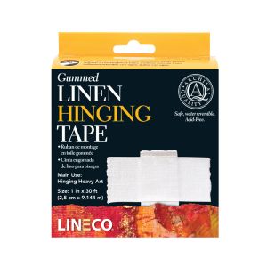 Lineco Gummed Linen Tape 1