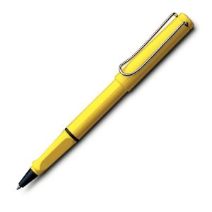 Lamy Safari Rollerball Pen Yellow