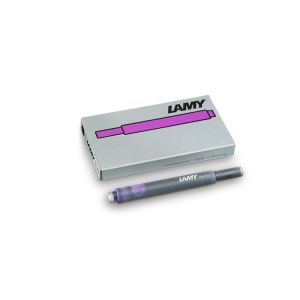 Lamy T10 Ink Cartridges Violet 5 Pack