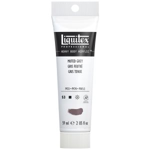 Liquitex Heavy Body Acrylic Muted Grey 2oz
